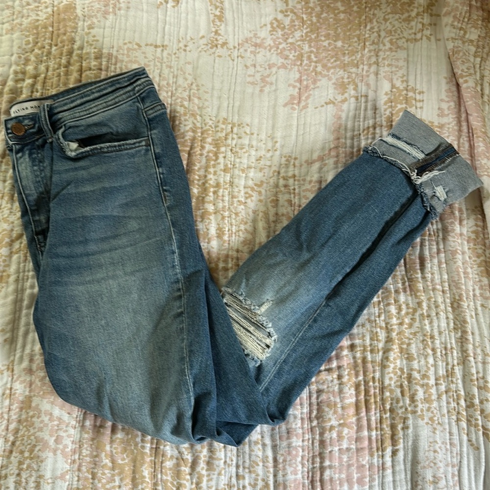 Flying Monkey Distressed Jeans